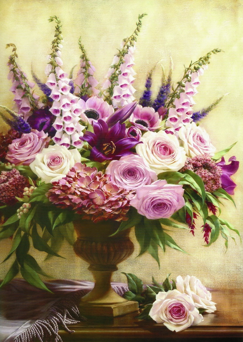 Igor Levashov [Игорь Левашов] 1964 | Flower painter | Tutt'Art ...